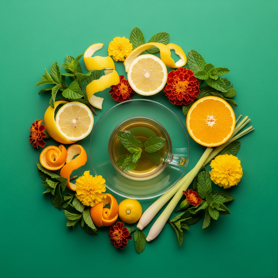 Citrus Mint Medley Green Tea